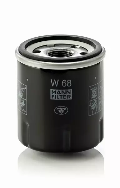 MANN-FILTER FILTR OLEJU W 68