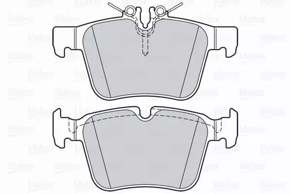 VALEO KLOCKI HAMULCOWE 302209 