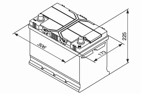 BOSCH SILVER S4 AKUMULATOR 95AH 830A P+ 