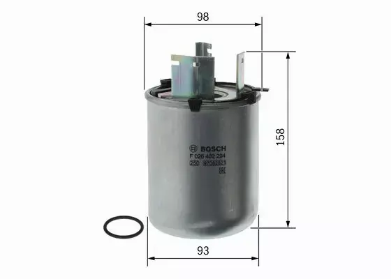 BOSCH FILTR PALIWA F 026 402 294