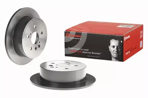 BREMBO TARCZE HAMULCOWE TYŁ 08.A111.11 