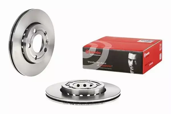 BREMBO TARCZE+KLOCKI PRZÓD SKODA FABIA I II 239MM 