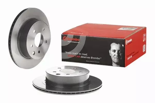 BREMBO TARCZE HAMULCOWE TYŁ 09.8969.21 