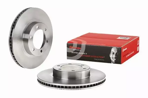 BREMBO TARCZE HAMULCOWE PRZÓD 09.A204.10 