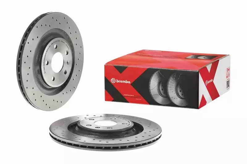 BREMBO TARCZE HAMULCOWE TYŁ 09.B040.1X 