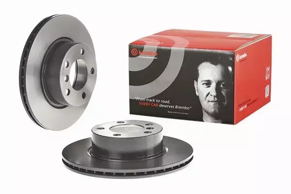 BREMBO TARCZE HAMULCOWE PRZÓD 09.C114.11 