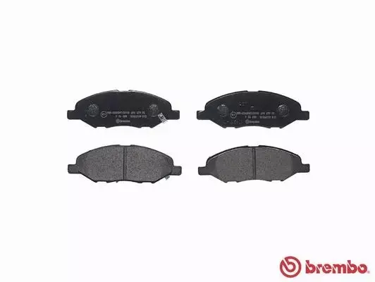 BREMBO KLOCKI HAMULCOWE PRZÓD P 56 088 