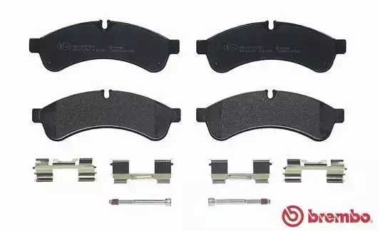 BREMBO Zestaw klocków hamulcowych, hamulce tarczowe P A6 030 