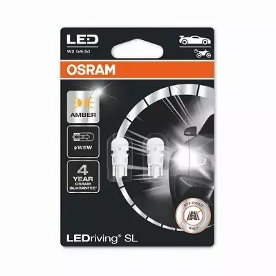 OSRAM LEDRIVING ŻARÓWKI W5W ŻÓŁTE 12V YELLOW 