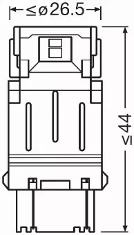 OSRAM LEDRIVING ŻARÓWKI P27/7W BIAŁE 12V 6000K 