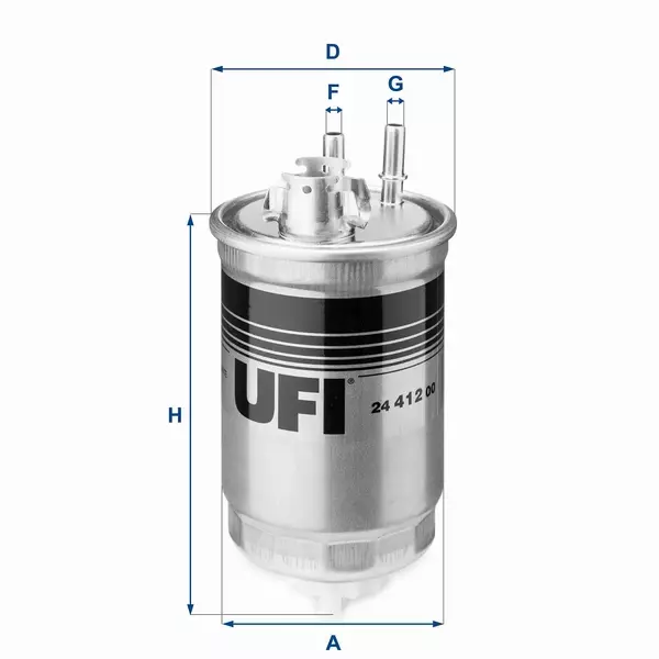 UFI FILTR PALIWA 24.412.00 