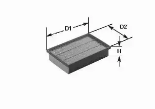 CLEAN FILTERS FILTR POWIETRZA MA3181 