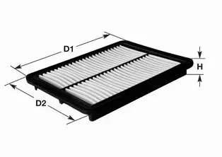 CLEAN FILTERS FILTR POWIETRZA MA3224 