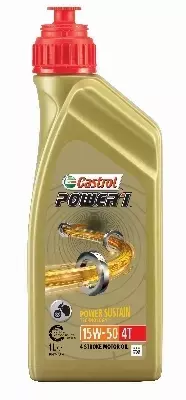 CASTROL POWER 1 4T 15W50 API SJ JASO MA2 1L 