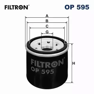 FILTRON FILTR OP595 HYUNDAI MAZDA SUBARU OP 595