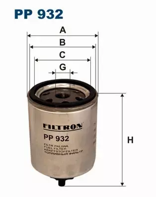 FILTRON FILTR PALIWA PP 932 