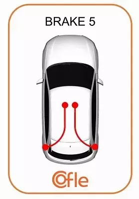 COFLE LINKA RĘCZNEGO AUDI A3 8L SKODA OCTAVIA I