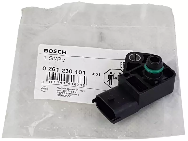 0 261 230 101 - Bosch Czujnik Ciśnienia Opel Vectra C Signum 2.8T • Motostacja.pl